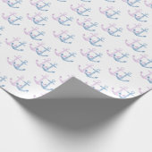 Papier Cadeau Simple duo d'Ancres ! (Coin)