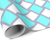 Papier Cadeau Simple Geometric (Coin rond)