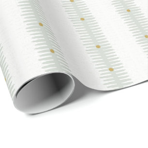 Papier Cadeau Simple géométrique moderne apaisant