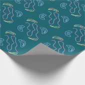 Papier Cadeau Simple minimal elegant custom logo here company cl (Coin)