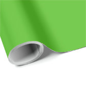 Papier Cadeau Simple une couleur Kelly vert (Coin rond)