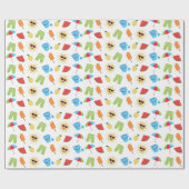 Papier Cadeau Simplement été (Plat)