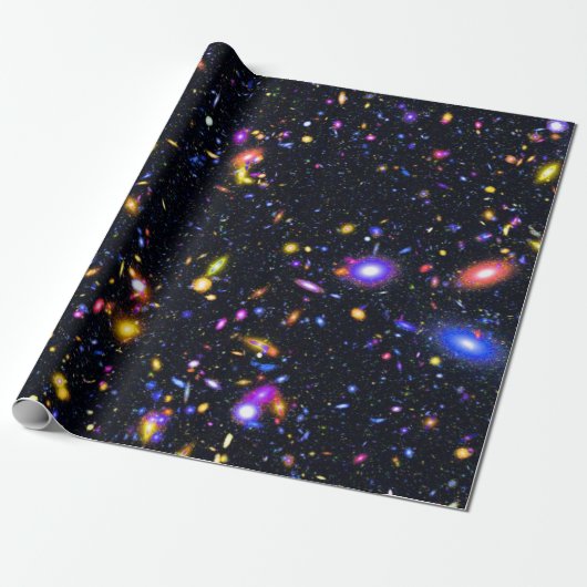 Papier Cadeau Simulation du télescope spatial James Webb - Pop A (Déroulé)