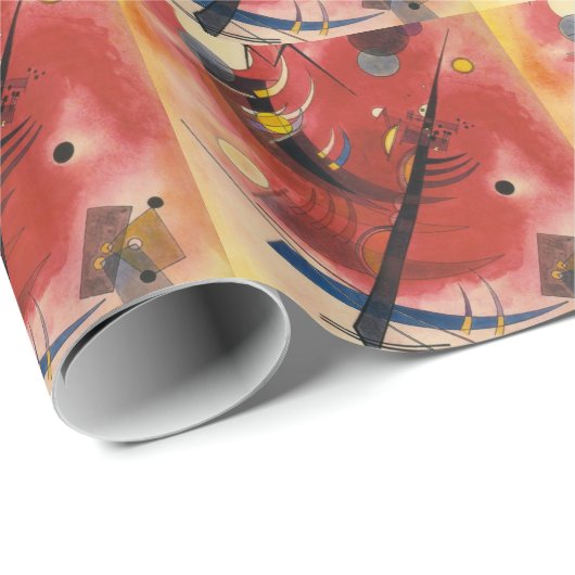 Papier Cadeau Simulation interne peinture Abstraite (Coin rond)