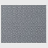 Papier Cadeau Sine Wave Pulse Signal moderne Art Abstrait Design (Plat)