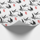 Papier Cadeau Singe de vol ! Papier d'emballage de magicien d'Oz (Coin)