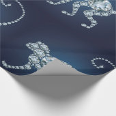 Papier Cadeau Singe diamant