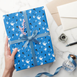 Papier Cadeau Singe Drôle et Ludique