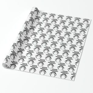 Papier Cadeau Singe du jeu