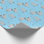 Papier Cadeau Singe velours (Coin)