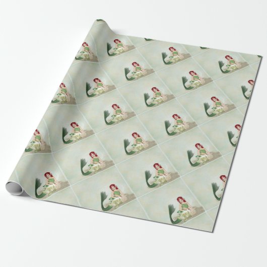 Papier Cadeau sirène-1301877 (Déroulé)