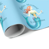 Papier Cadeau Sirène de Martini Thunder_Cove (Coin rond)