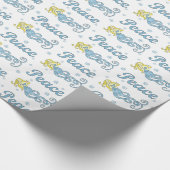 Papier Cadeau Sirène de paix de vacances (Coin)