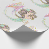 Papier Cadeau Sirène sous la mer (Coin)
