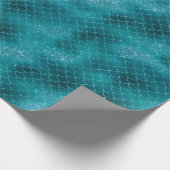 Papier Cadeau Sirène Turquoise (Coin)