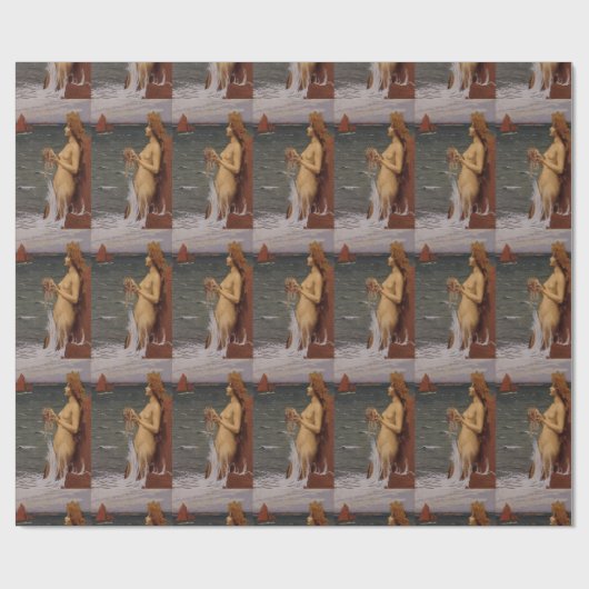 Papier Cadeau sirènes (Plat)