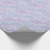Papier Cadeau Sirènes Écailles de Sirène Perles (Coin)
