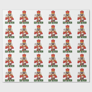 Papier Cadeau Six Seven Bonhomme de neige Noël Casse-noisette 6
