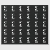 Papier Cadeau Ska Music 2 Tone Swing Jazz (Plat)