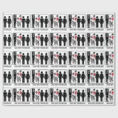 Papier Cadeau Ska résolu par problème 2 (Plat)