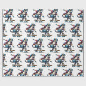 Papier Cadeau Skate Cool Cat (Plat)