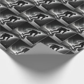 Papier Cadeau Skateboard Boy Avec Éclair (Coin)