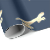 Papier Cadeau Skateboard Party (Coin rond)