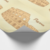 Papier Cadeau Sketch du Colisée de Rome (Coin)