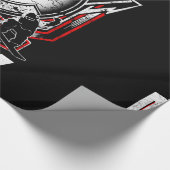 Papier Cadeau Ski heureux (Coin)