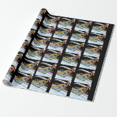 PAPIER CADEAU SKIEUR (Déroulé)