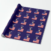 PAPIER CADEAU SKIEUR (Déroulé)