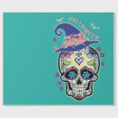 Papier Cadeau Skull (Plat)
