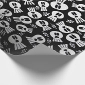 Papier Cadeau Skulls - wrapping paper (Coin)