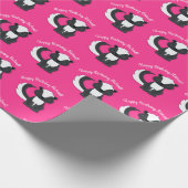 Papier Cadeau Skunk Anniversaire Fête Enfants Papier à enveloppe (Coin)