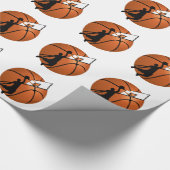 Papier Cadeau Slam Dunk Basketball (Coin)