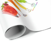 Papier Cadeau SlipperyJoe's cheers alcools cocktails LGBTQIA gay (Coin rond)