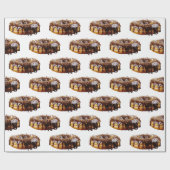 Papier Cadeau SlipperyJoe's decadent donut covered thick glossy (Plat)