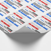 Papier Cadeau Slogan En Marche (Coin)