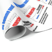 Papier Cadeau Slogan En Marche (Coin rond)