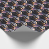 Papier Cadeau Sloth Cyberpunk (Coin)