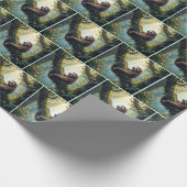 Papier Cadeau Sloth dans une forêt tropicale (Coin)