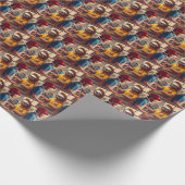 Papier Cadeau Sloth Fast Food Worker (Coin)