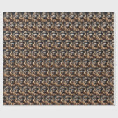 Papier Cadeau Sloth Gold Miner (Plat)