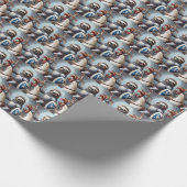 Papier Cadeau Sloth Knight Fighting Dragons (Coin)