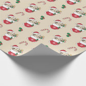 Papier Cadeau Sloth Noël Neige Hiver Animaux Machines à Sous Wra (Coin)