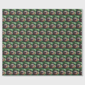 Papier Cadeau Sloth St Paddys Day (Plat)
