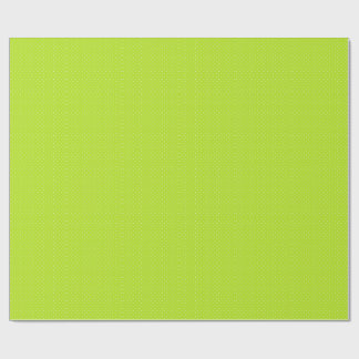 Papier Cadeau Small White Polkadots On Lime Green Wrapping Paper