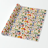 Papier Cadeau Smart beau mignon multi-motif (Déroulé)