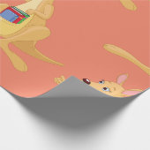 Papier Cadeau Smart Kangaroo (Coin)