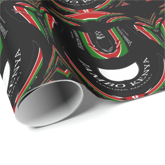 Papier Cadeau Smile Hakuna Matata (Coin rond)